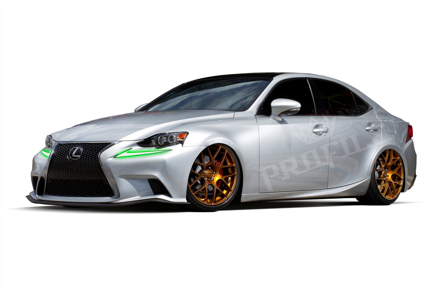 Placas DRL de píxeles de perfil: Lexus IS 14+ (juego)