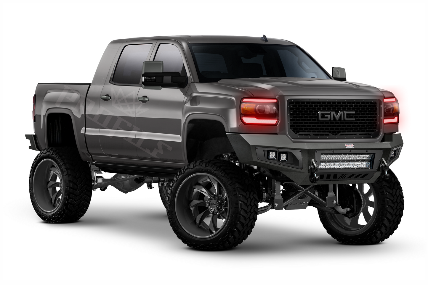 Placas DRL de píxeles de perfil: GMC Sierra 14-15 (juego)