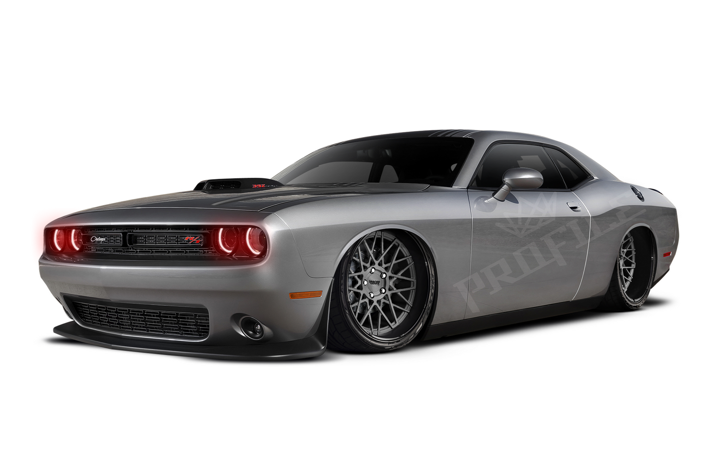 Placas DRL de píxeles de perfil: Dodge Challenger 15-17 (juego)
