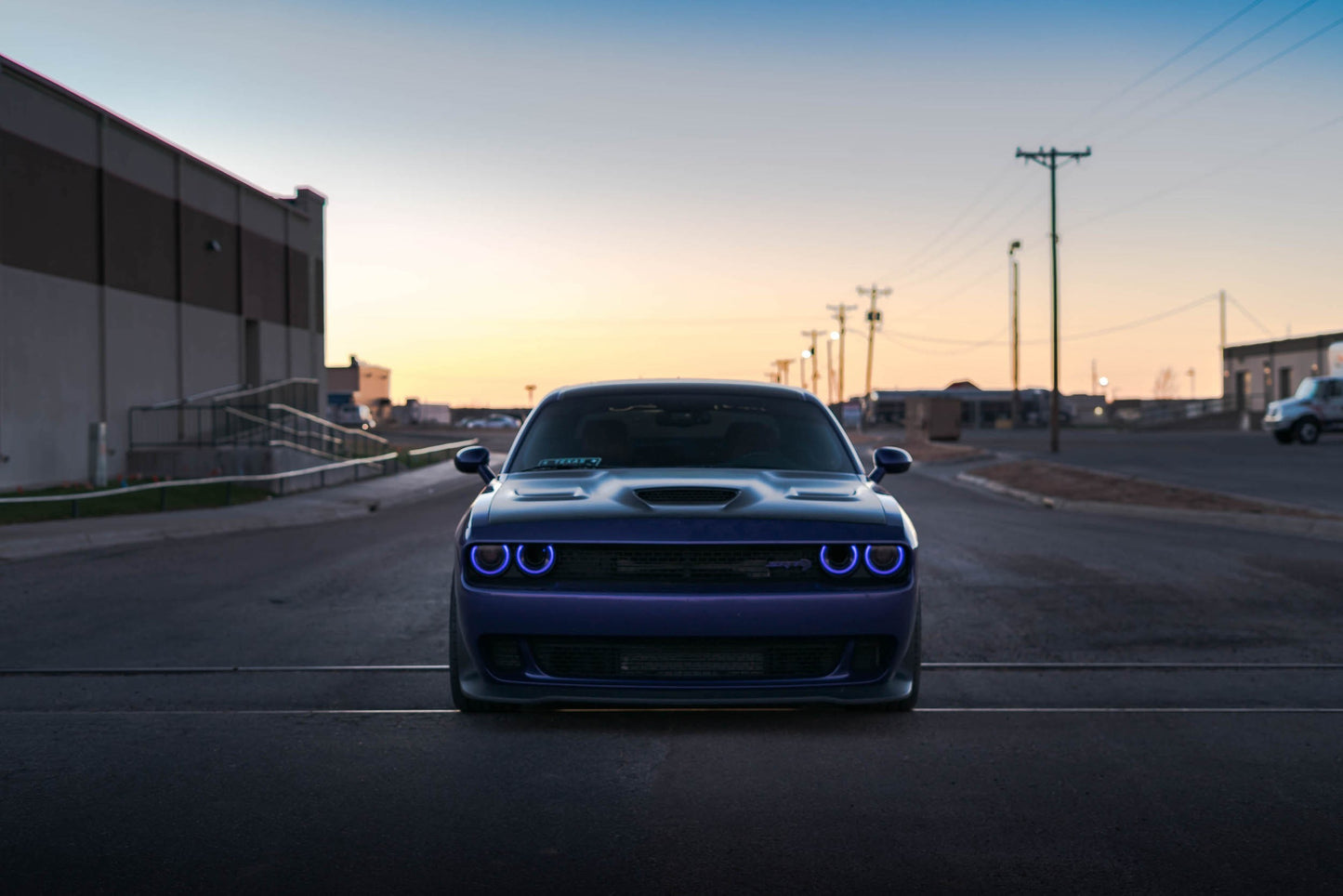 Placas DRL de píxeles de perfil: Dodge Challenger 15-17 (juego)