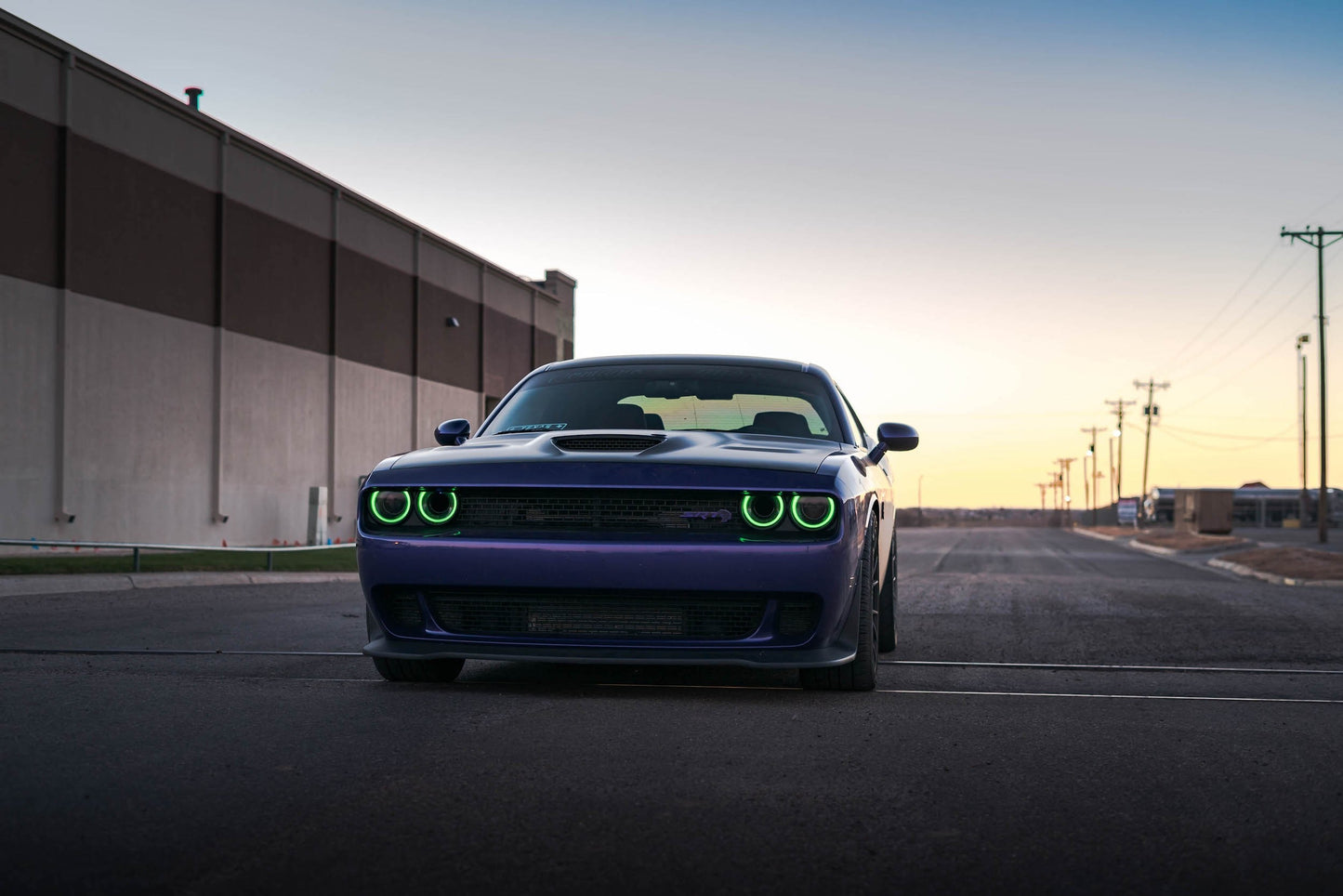 Placas DRL de píxeles de perfil: Dodge Challenger 15-17 (juego)