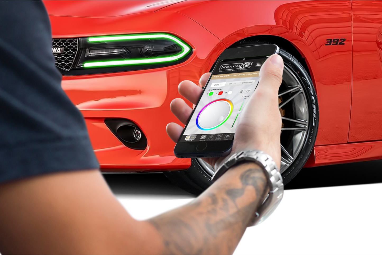 Placas DRL de píxeles de perfil: Dodge Charger 15-18 (juego)