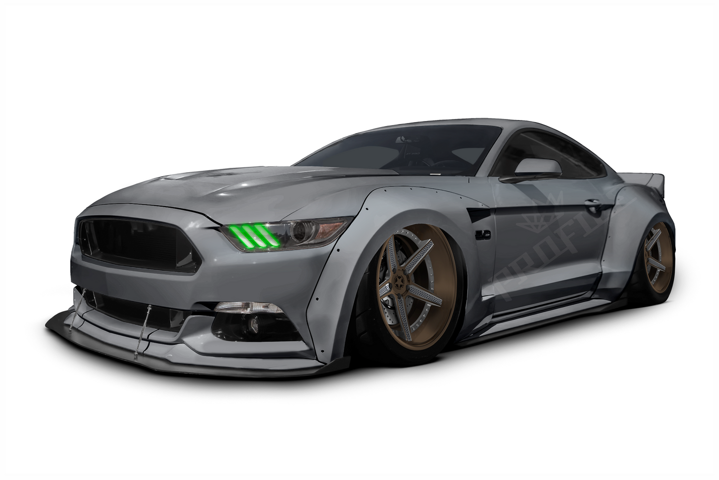 Placas DRL de píxeles de perfil: Ford Mustang 2015+ (juego)