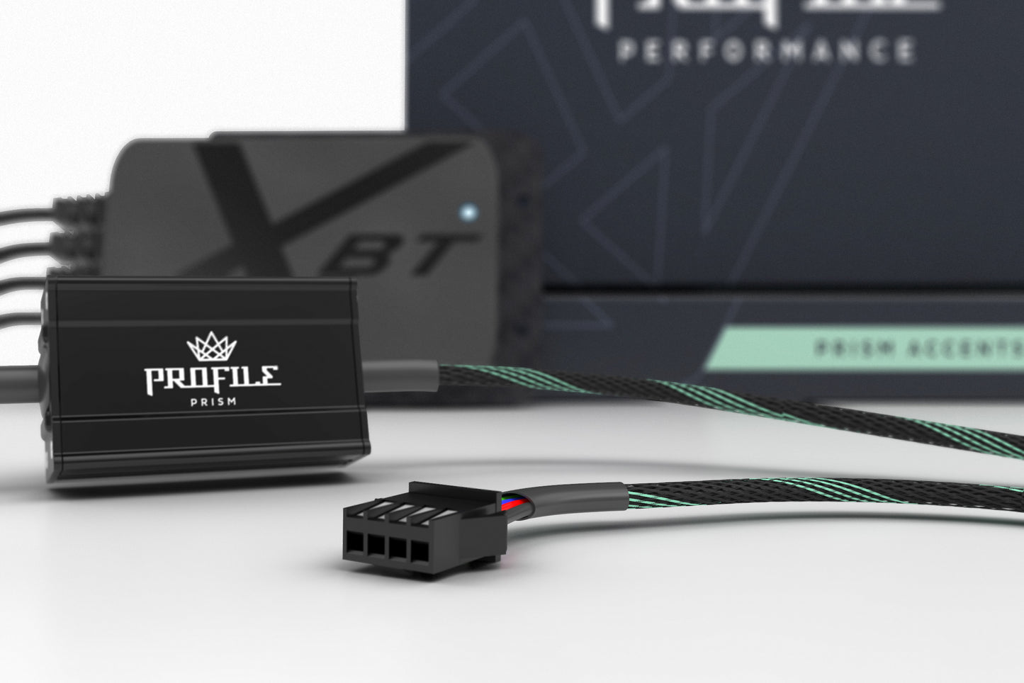 105 mm: Profilprisma-Halo mit Treiber (RGB)