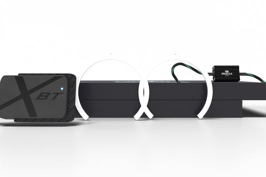 110 mm FC: Perfil Prisma Halo con controlador (RGB)