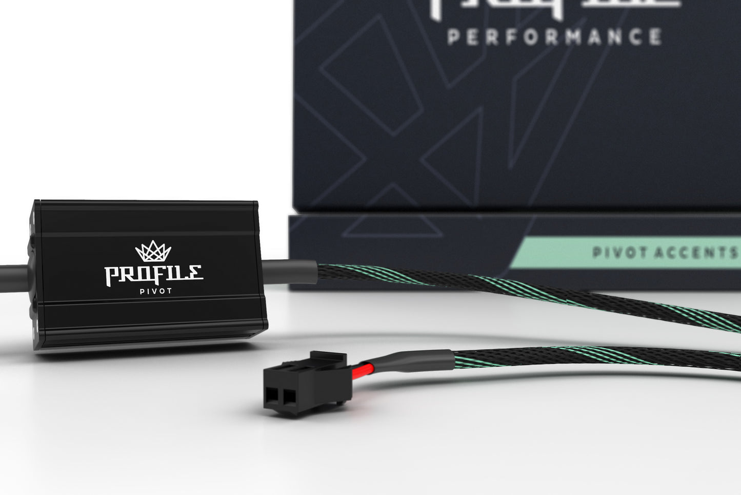 100 mm: Anillo de pivote de perfil con controlador (conmutación)