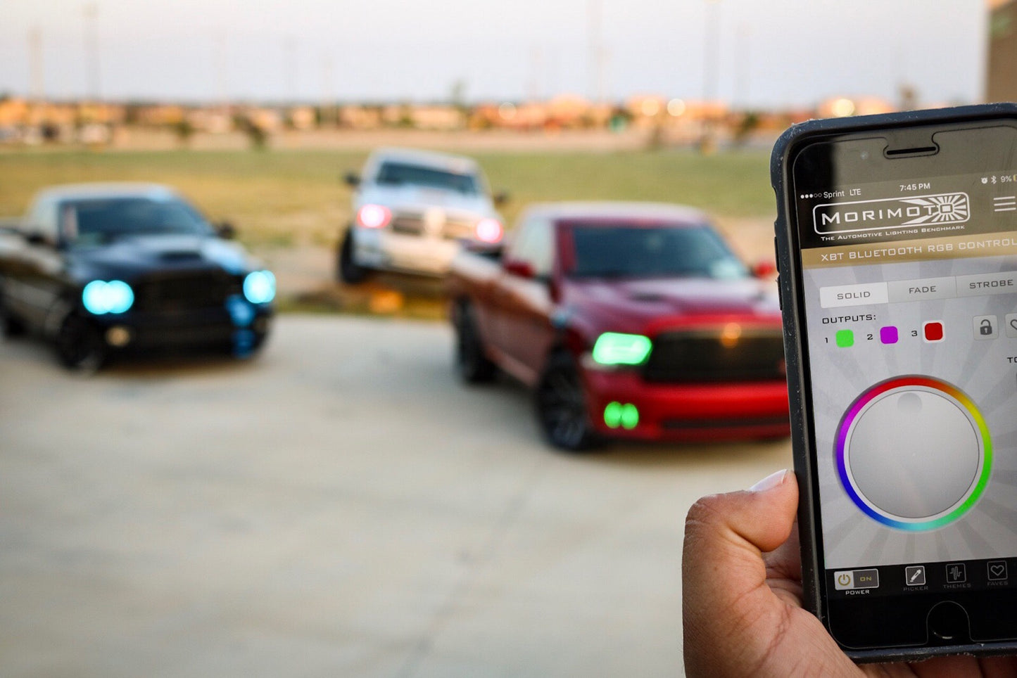 RGBW-Controller: Morimoto XBT (1x5 / 2x4-Draht-Universalstandard)