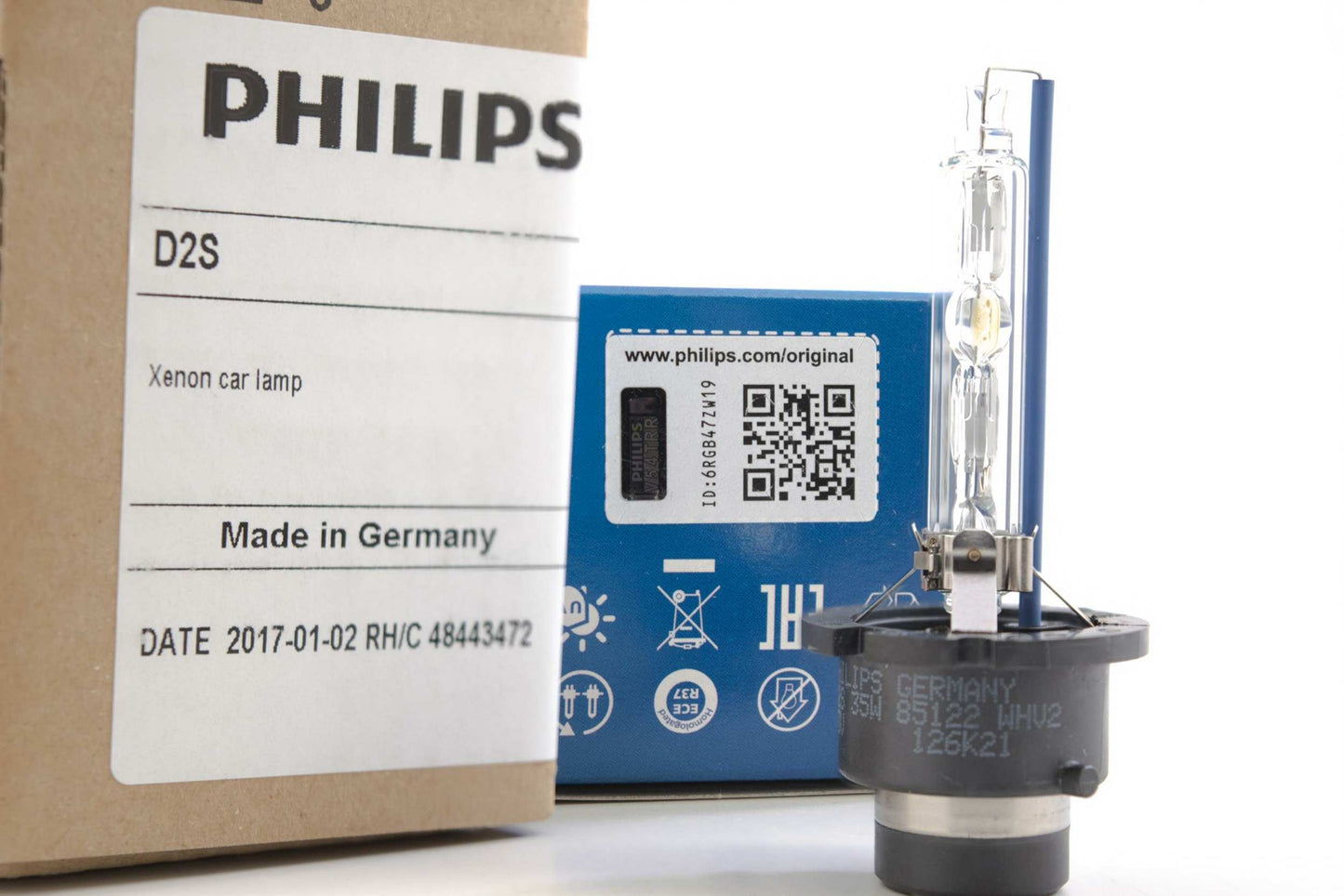 D2S: Philips 85122 WHV2 (5000K)