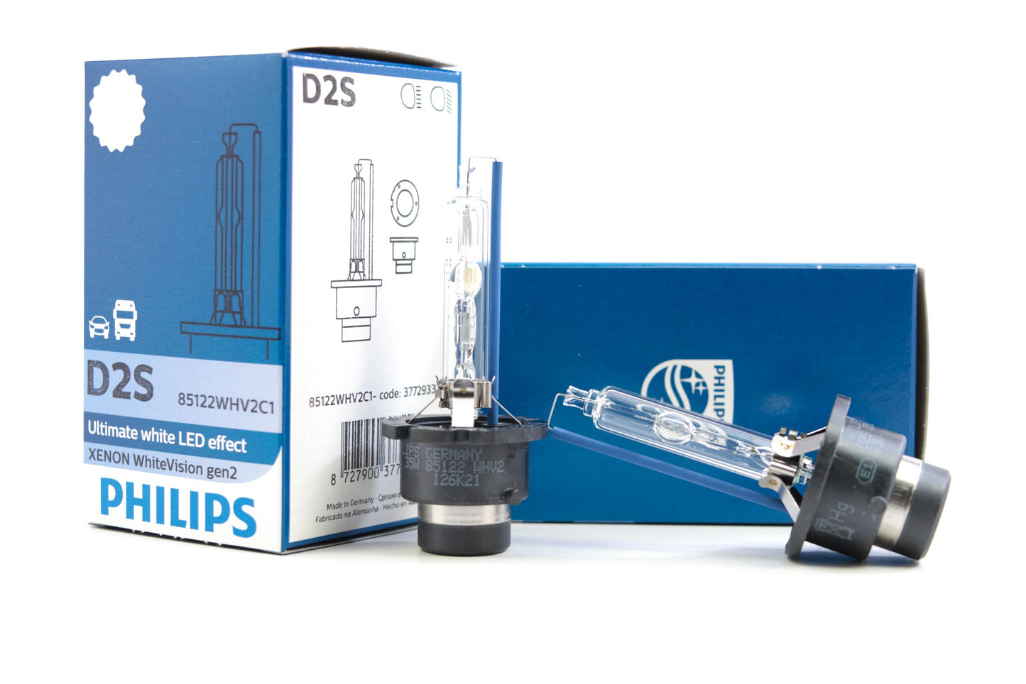 D2S: Philips 85122 WHV2 (5000K)
