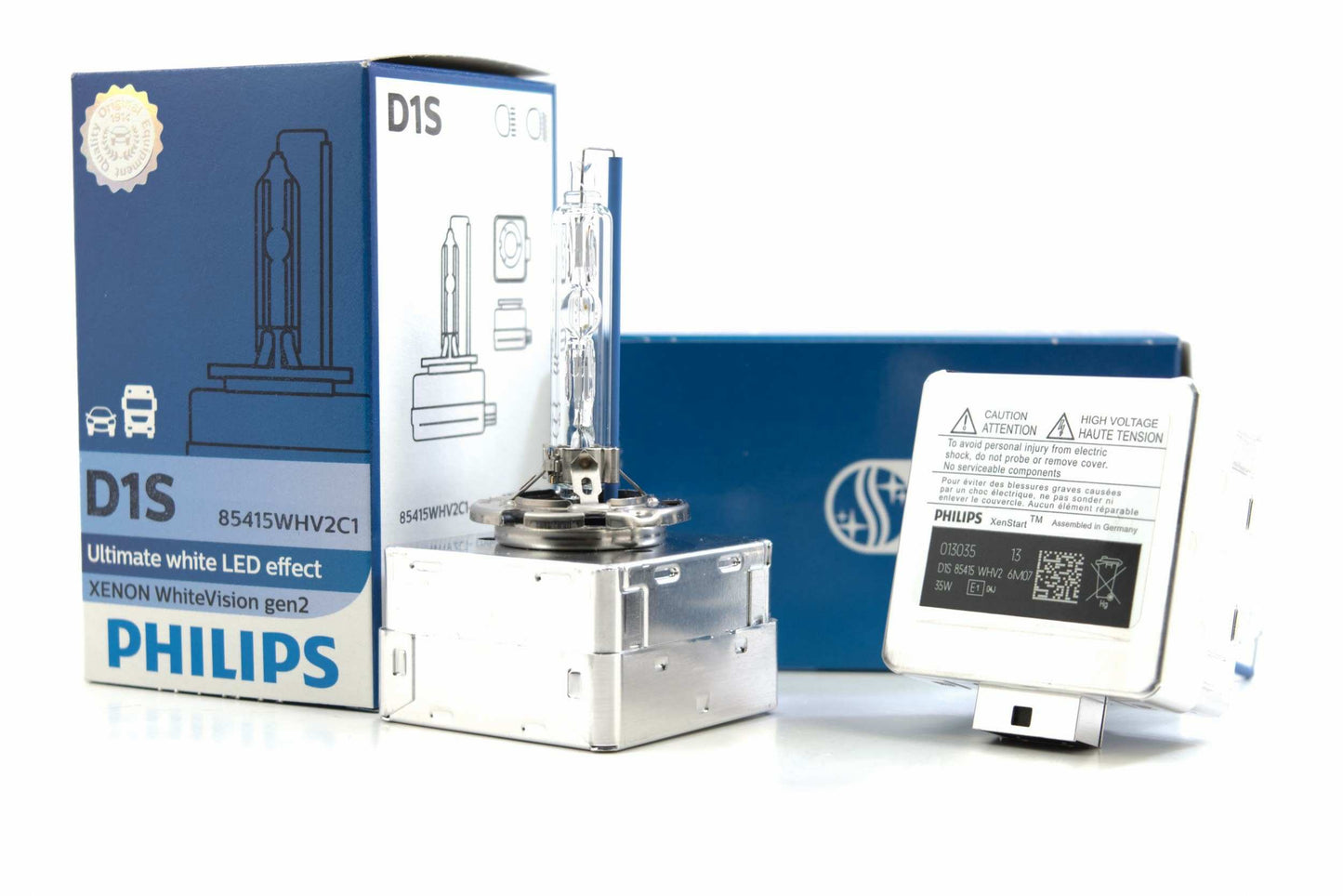 D1S: Philips 85415 WHV2 (5000K)