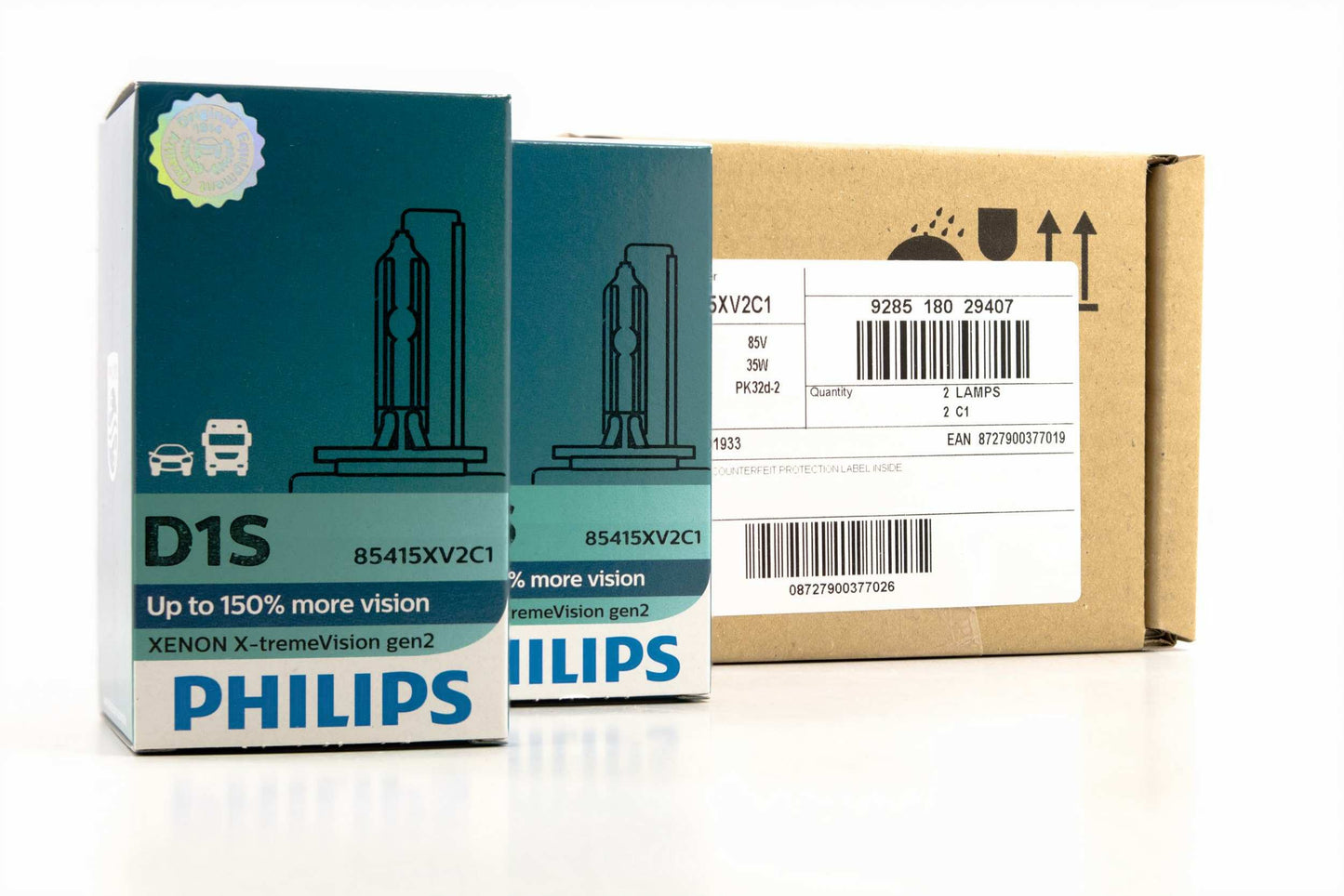 D1S: Philips 85415 XV2 (4800K)