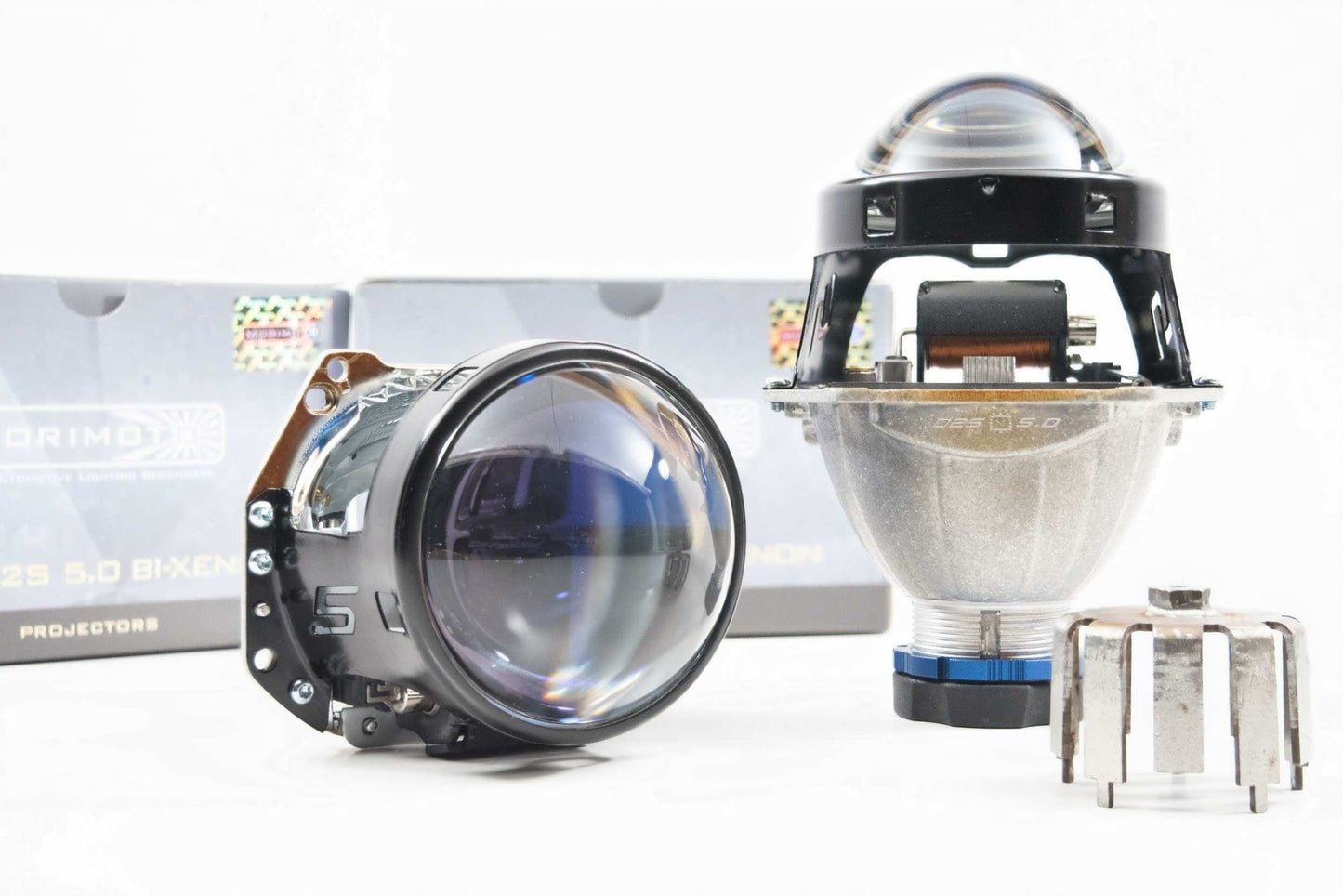 Bi-Xenón: Morimoto Mini D2S 5.0: (lente redonda/LHD)