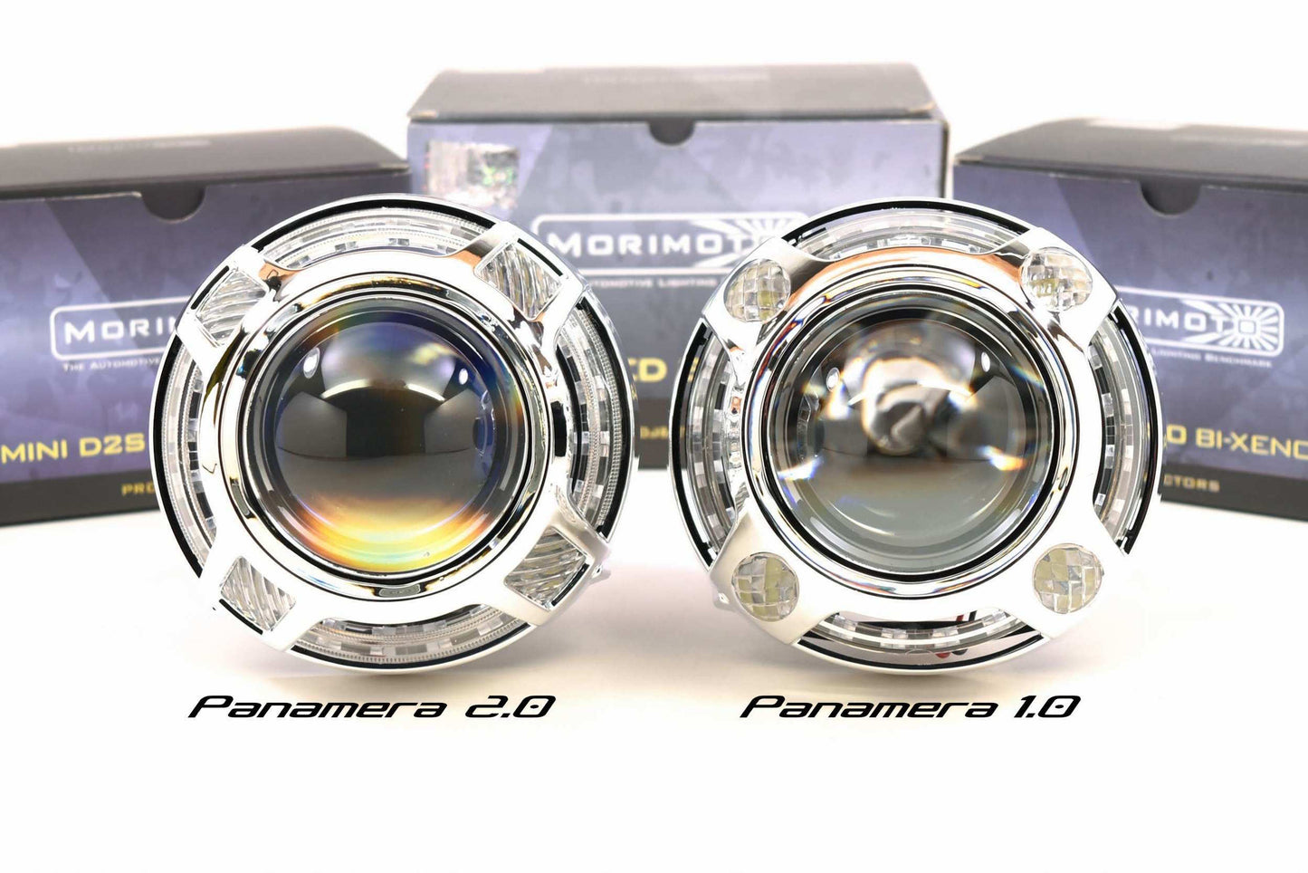 Panamera 2.0 (Weiß/Bernsteinfarbene LED-Umschaltung)
