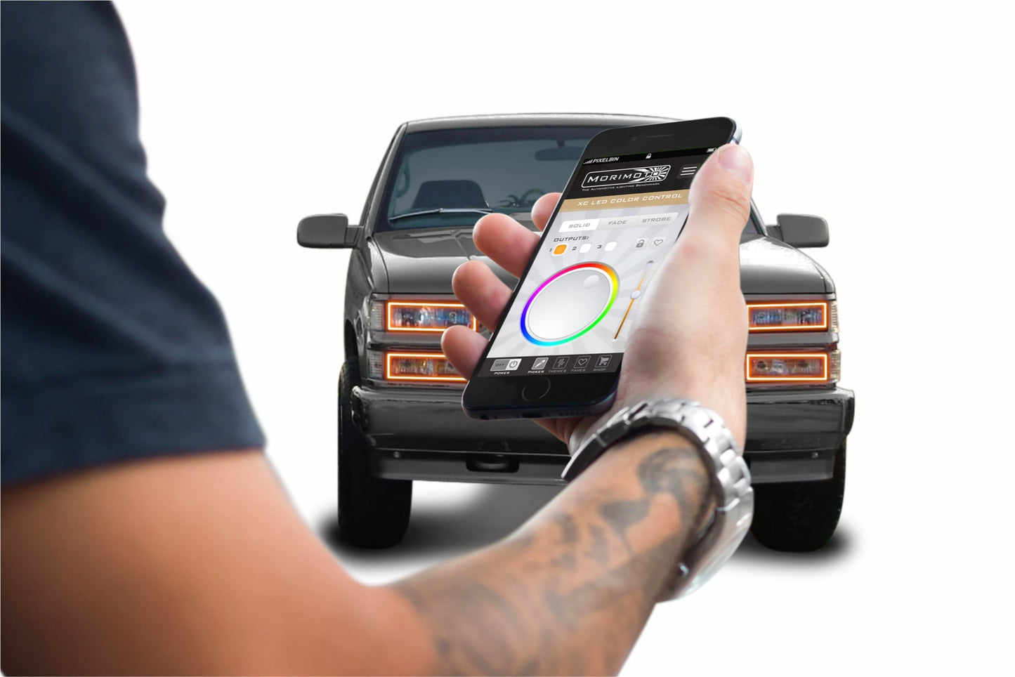 Chevrolet Silverado (88-99): Halos con prismas de perfil (kit)