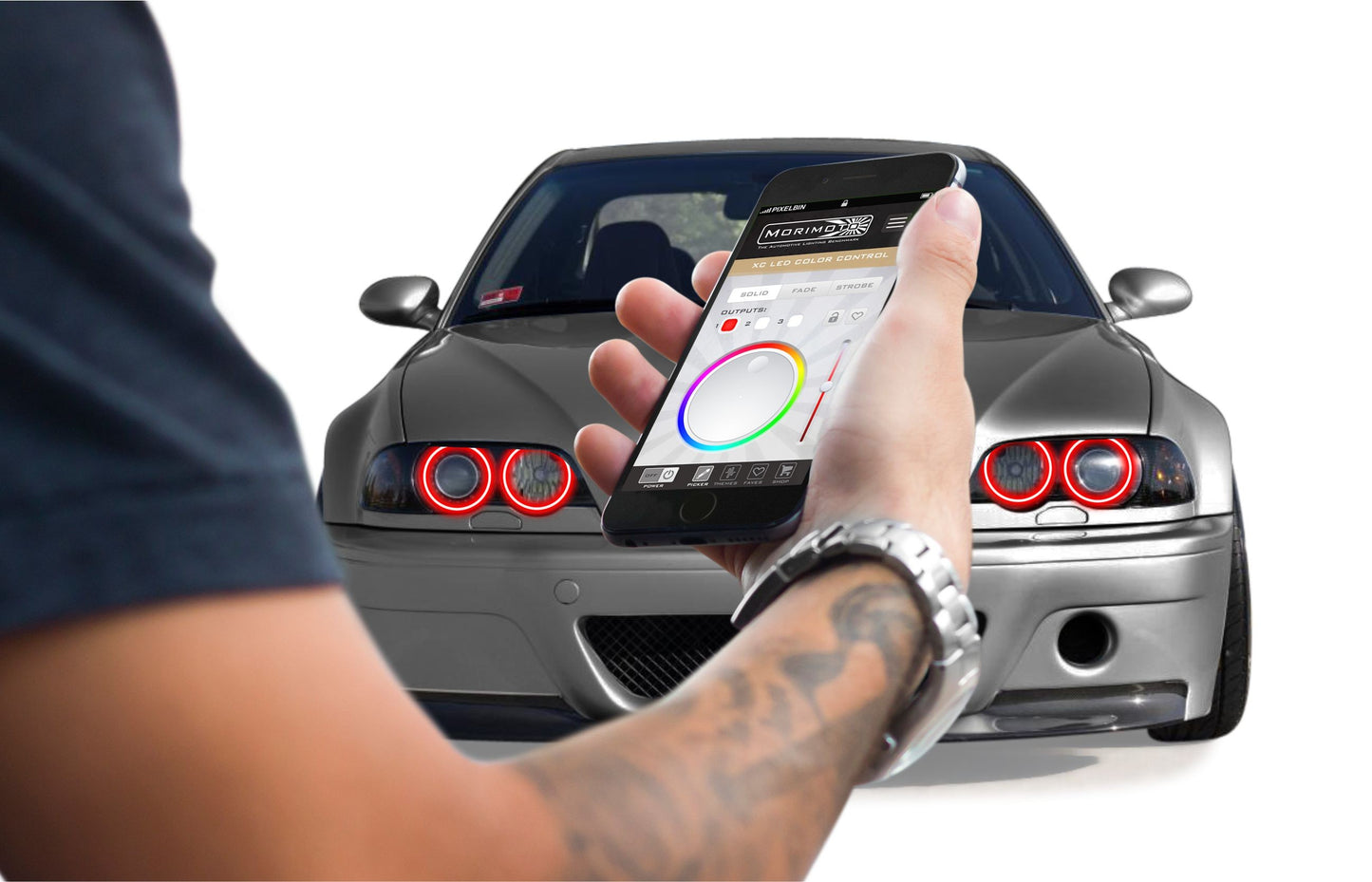 BMW E46 Innen: Profilprisma passender Halo