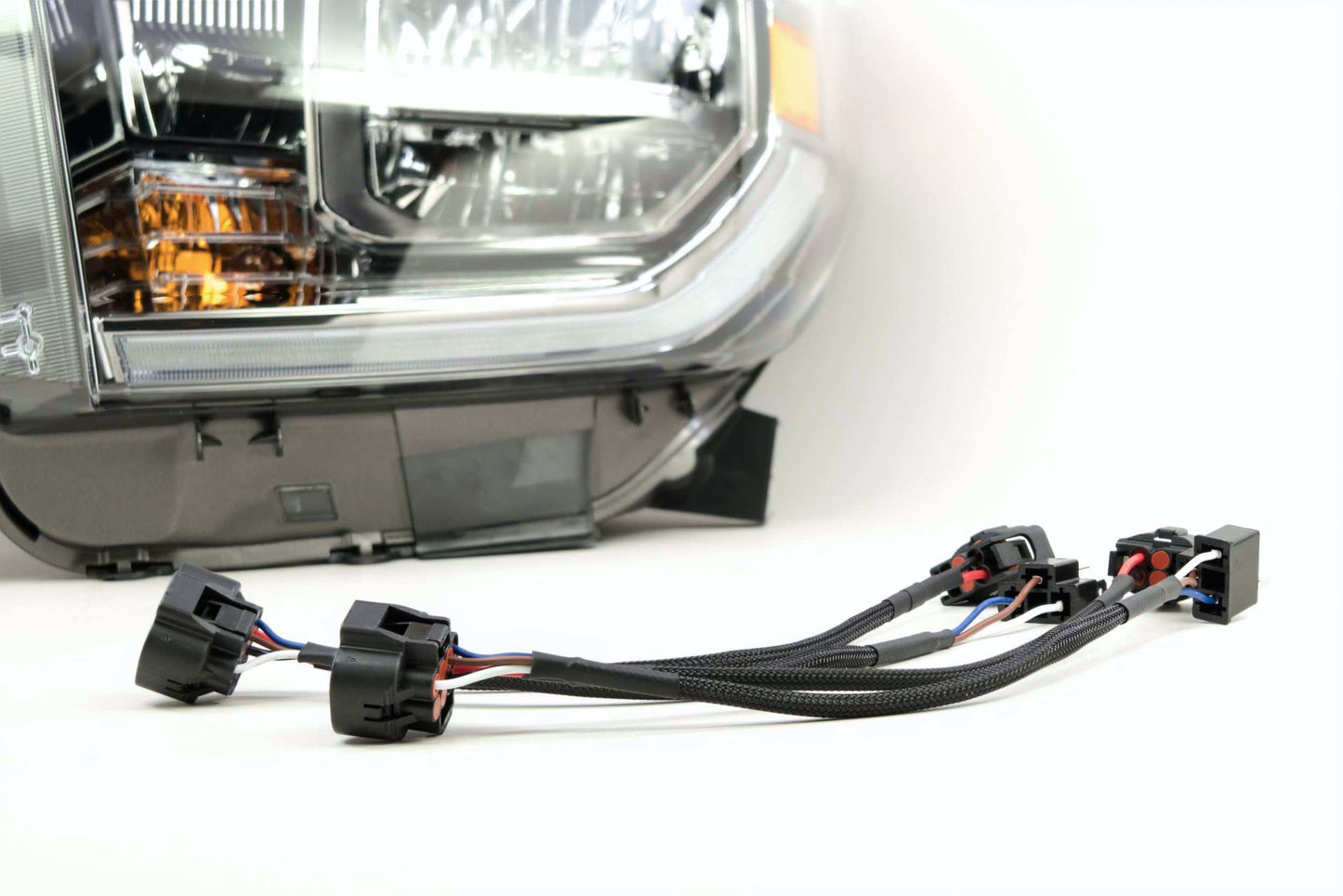 Umrüstkabelbaum: Tundra OEM LED-Scheinwerfer DRL-Adapter (14-19)