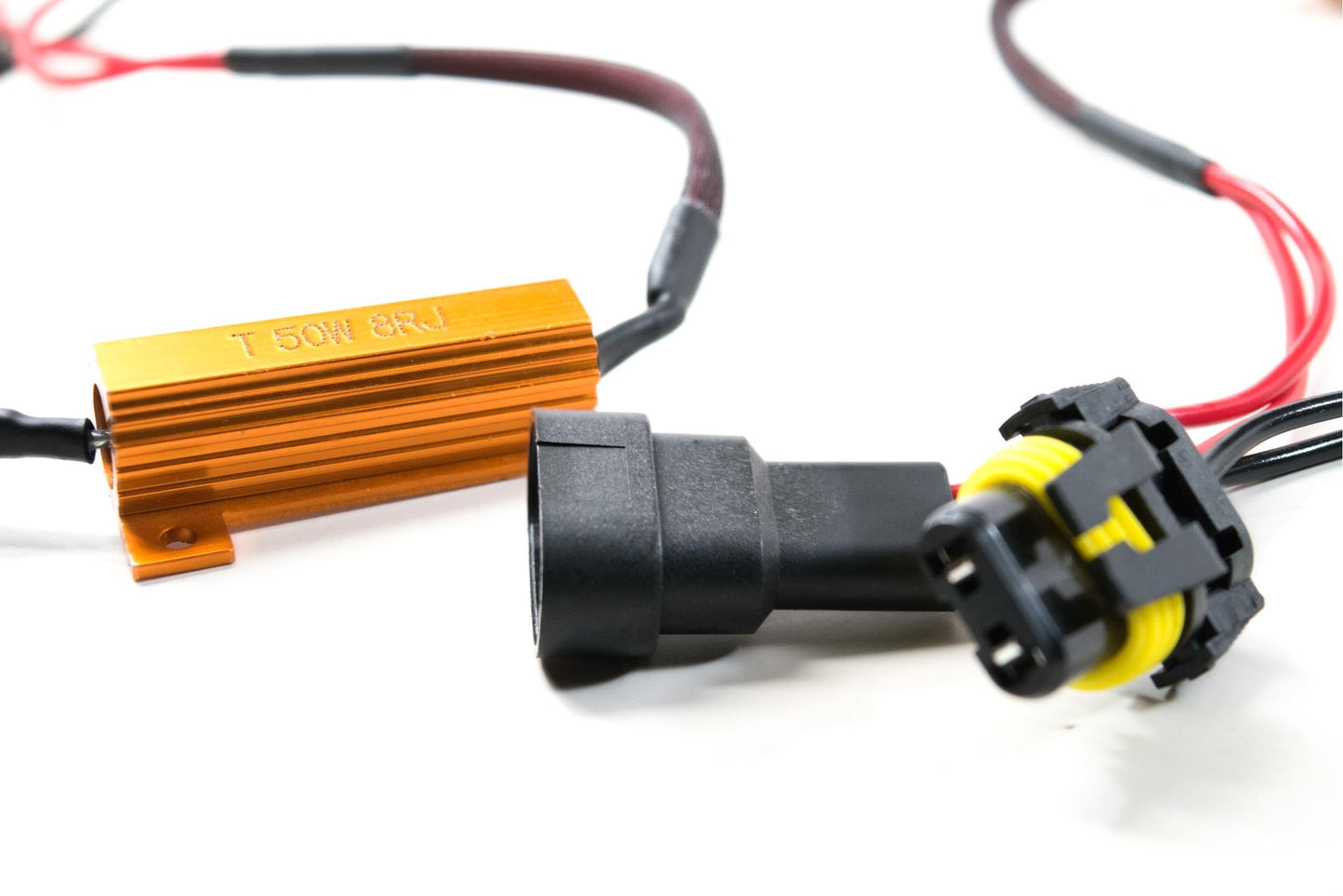 Widerstand T-Kabelbaum: 9004 / 9007 (50 W) (2x)