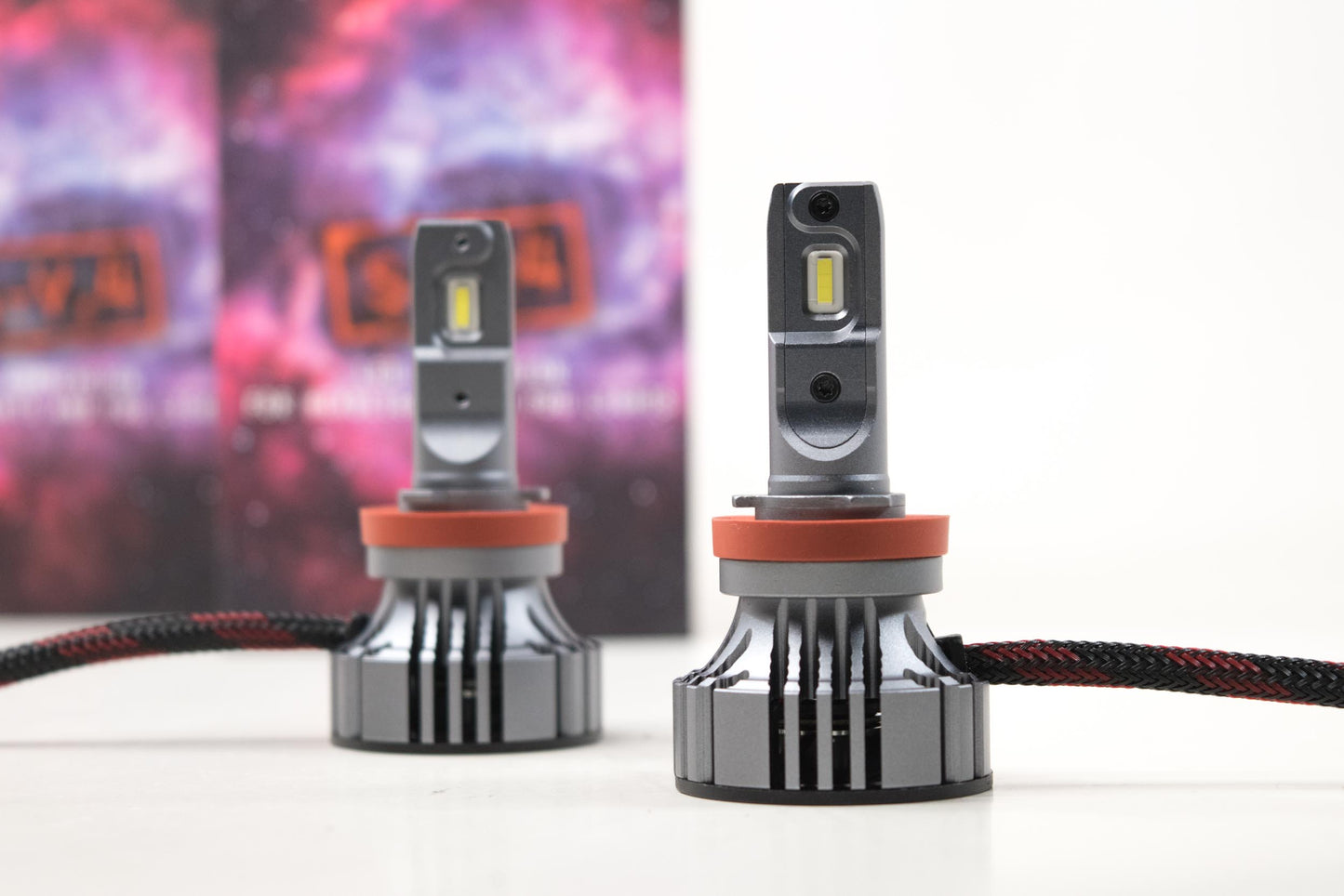 H11/H9/H8: Bombilla LED SV.4 - Amarilla