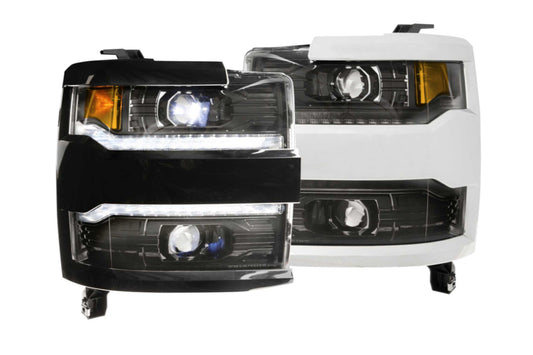 XB LED Headlights: Chevrolet Silverado HD (15-19)