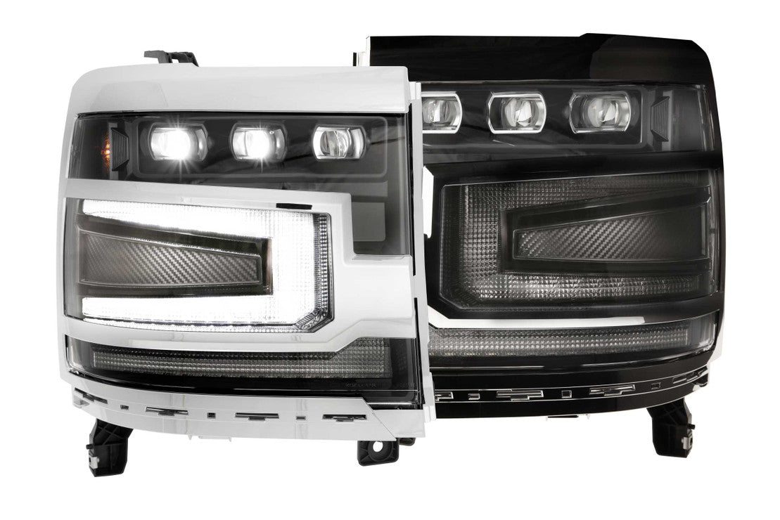 Faros LED XB: Chevrolet Silverado 1500 (16-18) (par/ajustable)