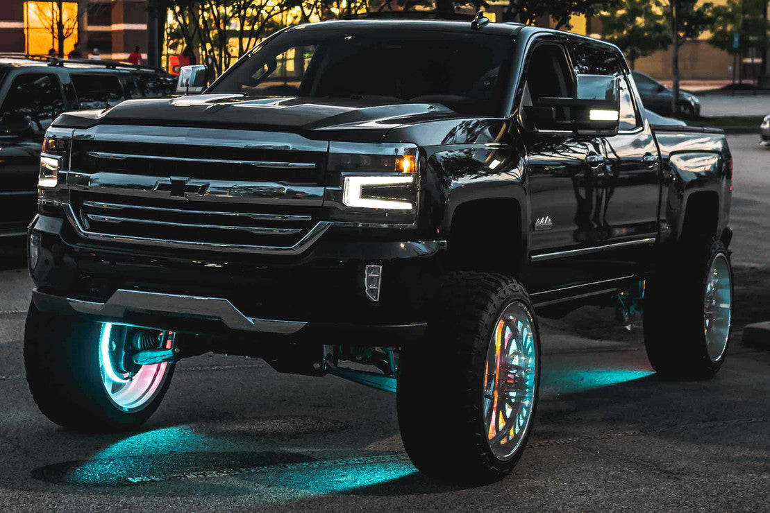 Faros LED XB: Chevrolet Silverado 1500 (16-18) (par/ajustable)