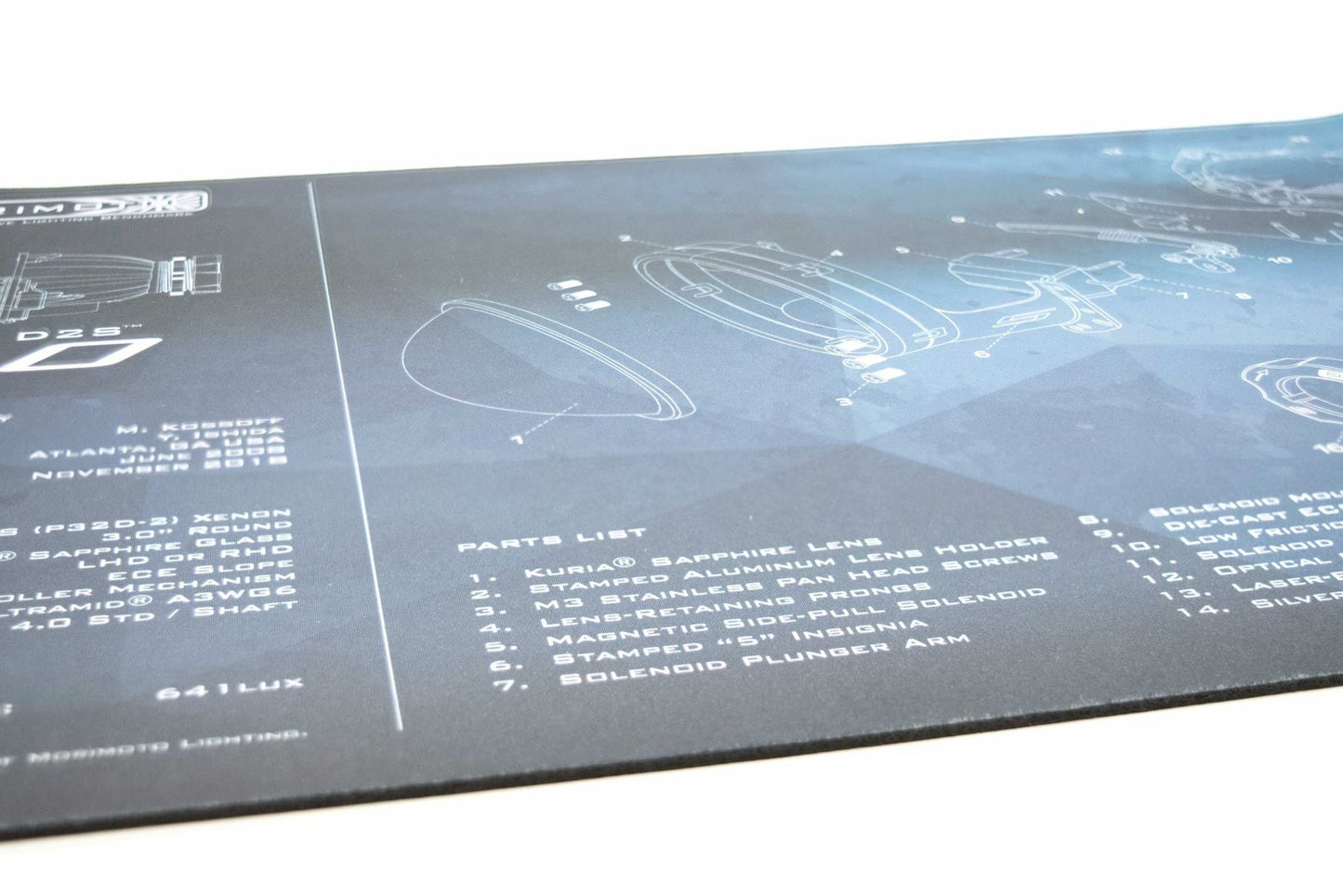 Arbeitsmatte: Morimoto Mini D2S 5.0