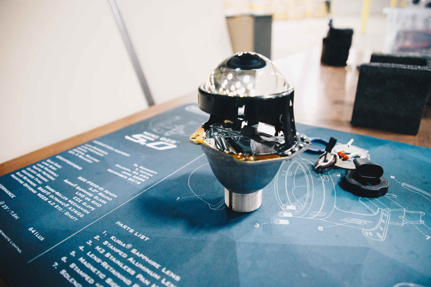 Arbeitsmatte: Morimoto Mini D2S 5.0