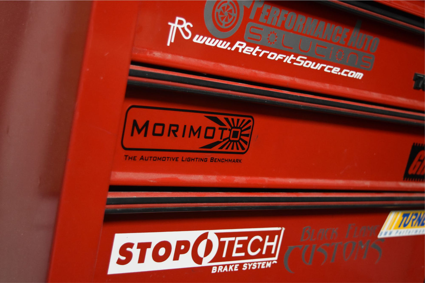 Sticker: Morimoto logo (small)