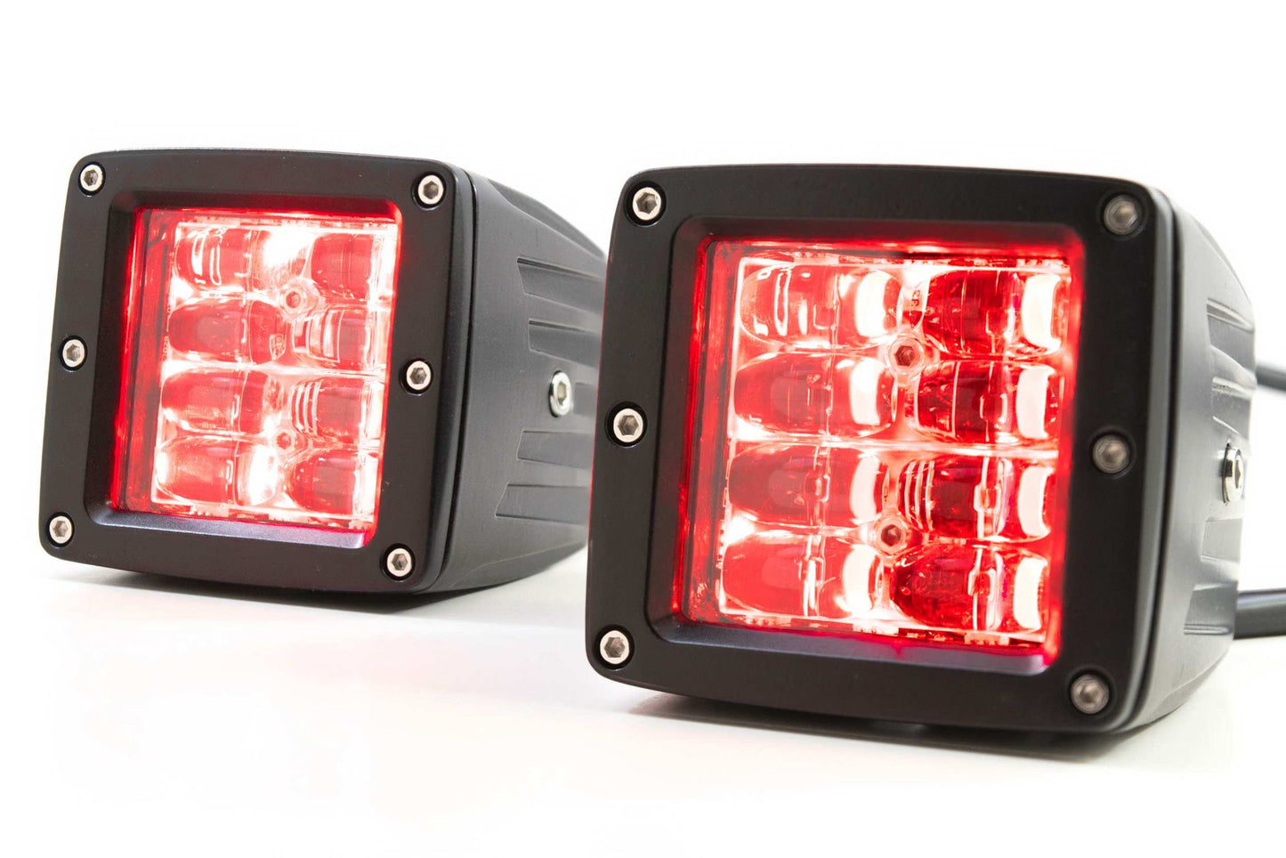 LED Pod: Cubo de luz RGB de perfil