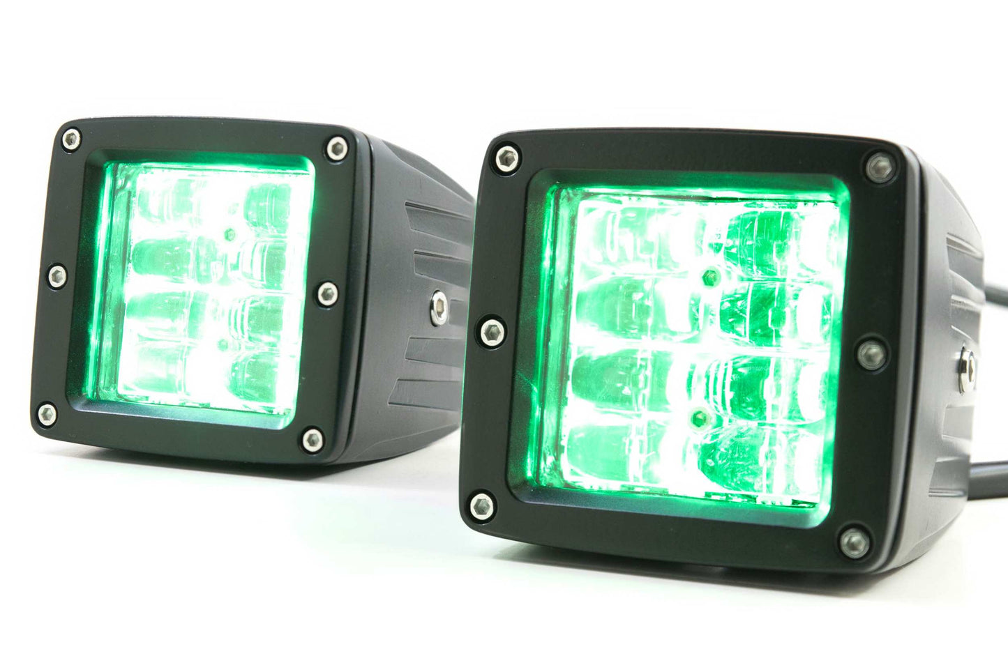 LED Pod: Cubo de luz RGB de perfil