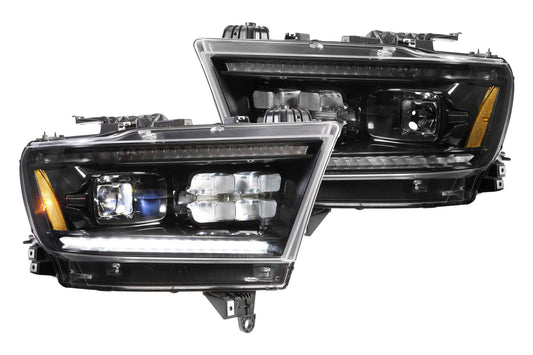 Faros LED XB: Dodge Ram 1500 (2019+) (par/ASM) (2.ª generación)