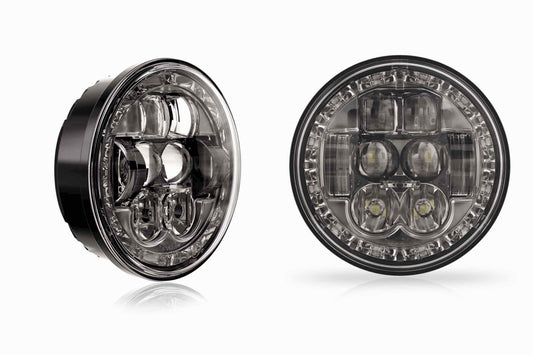 Orador JW: 8630-EV Lámpara de alta potencia ECE de posición delantera, 12/24 V, DRL, izquierda