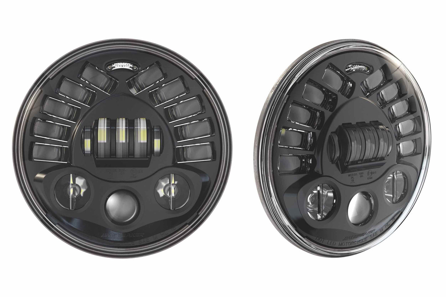 Altavoz JW: 8790A2-12V con anillo de montaje (negro)