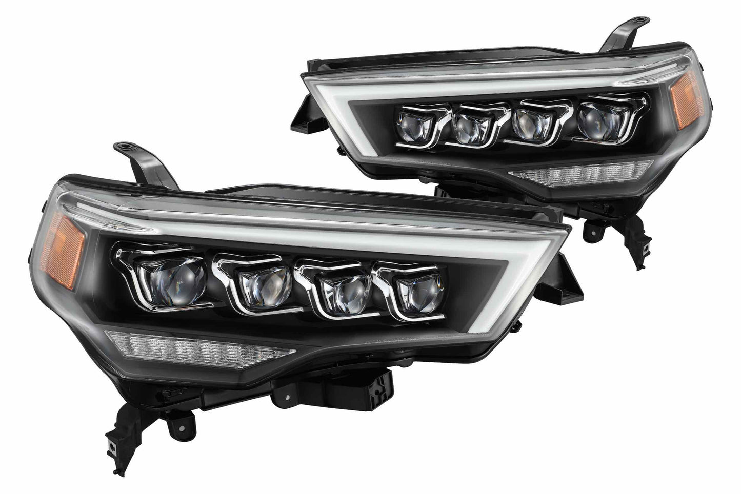 Faros delanteros LED ARex Nova: Toyota 4Runner (14-20) - Alpha-Black (juego)