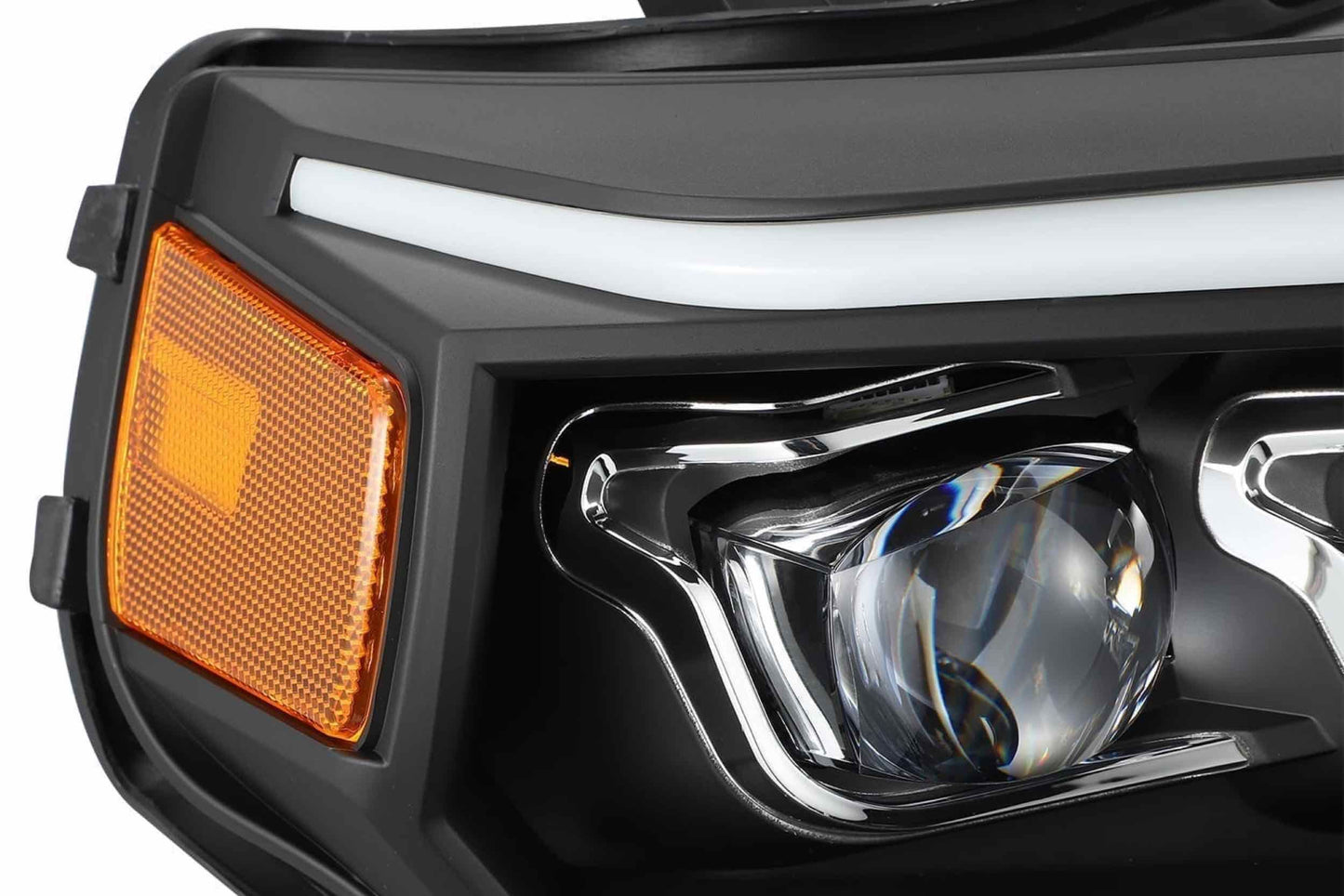 Faros delanteros LED ARex Nova: Toyota 4Runner (14-20) - Alpha-Black (juego)