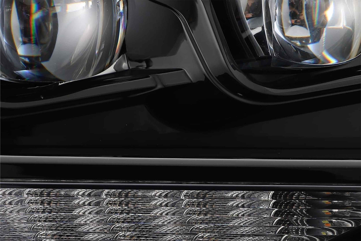 Faros delanteros LED ARex Nova: Toyota 4Runner (14-20) - Alpha-Black (juego)