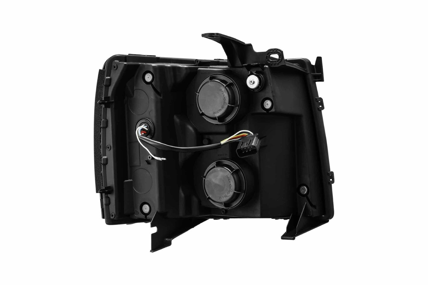 Faros delanteros halógenos ARex Pro:: Chevy Silverado 1500 (07-13) - Cromados (juego)