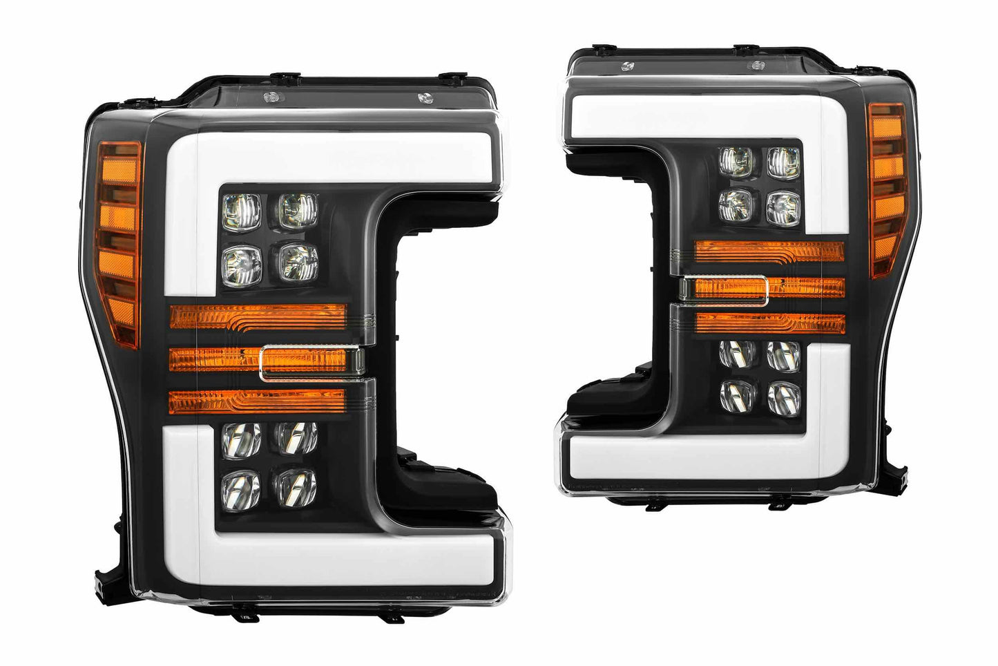 Faros delanteros LED ARex Nova: Ford Super Duty (17-19) - Cromados (juego)