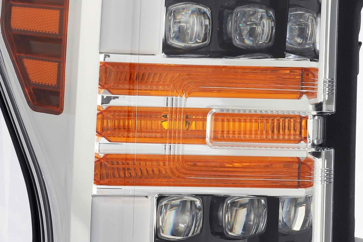 Faros delanteros LED ARex Nova: Ford Super Duty (17-19) - Negro (juego)