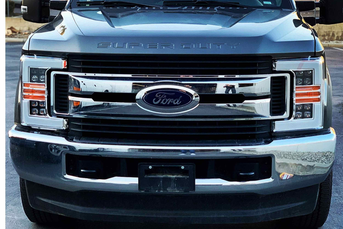 Faros delanteros LED ARex Nova: Ford Super Duty (17-19) - Negro (juego)
