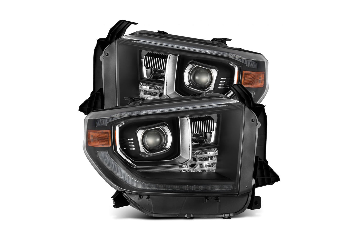 Faros delanteros halógenos ARex Pro: Toyota Tundra (14-20) - Negro mate/cromado (juego)