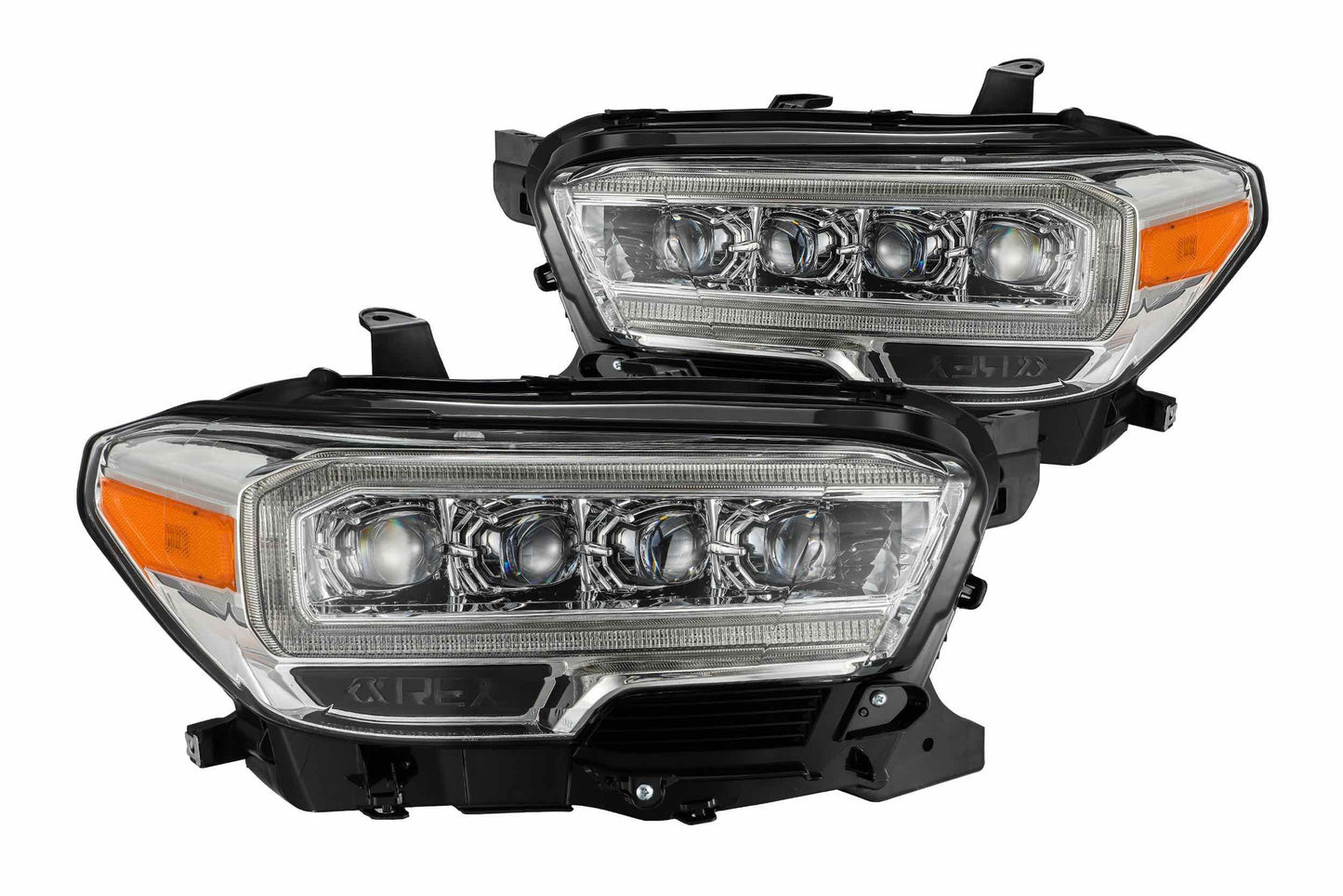 Faros delanteros LED ARex Nova: Toyota Tacoma (16-20) - Negro (juego)