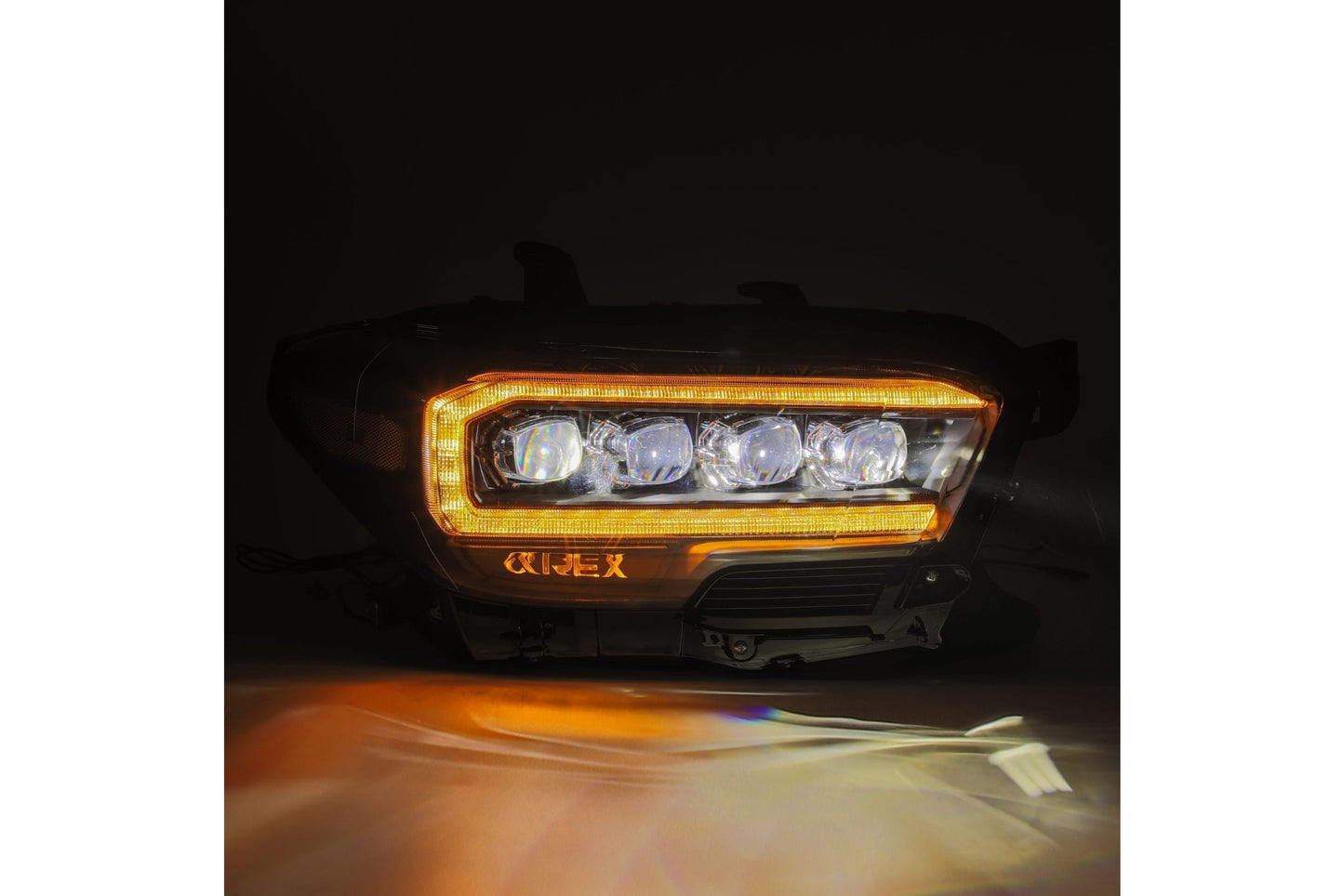 Faros delanteros LED ARex Nova: Toyota Tacoma (16-20) - Negro (juego)