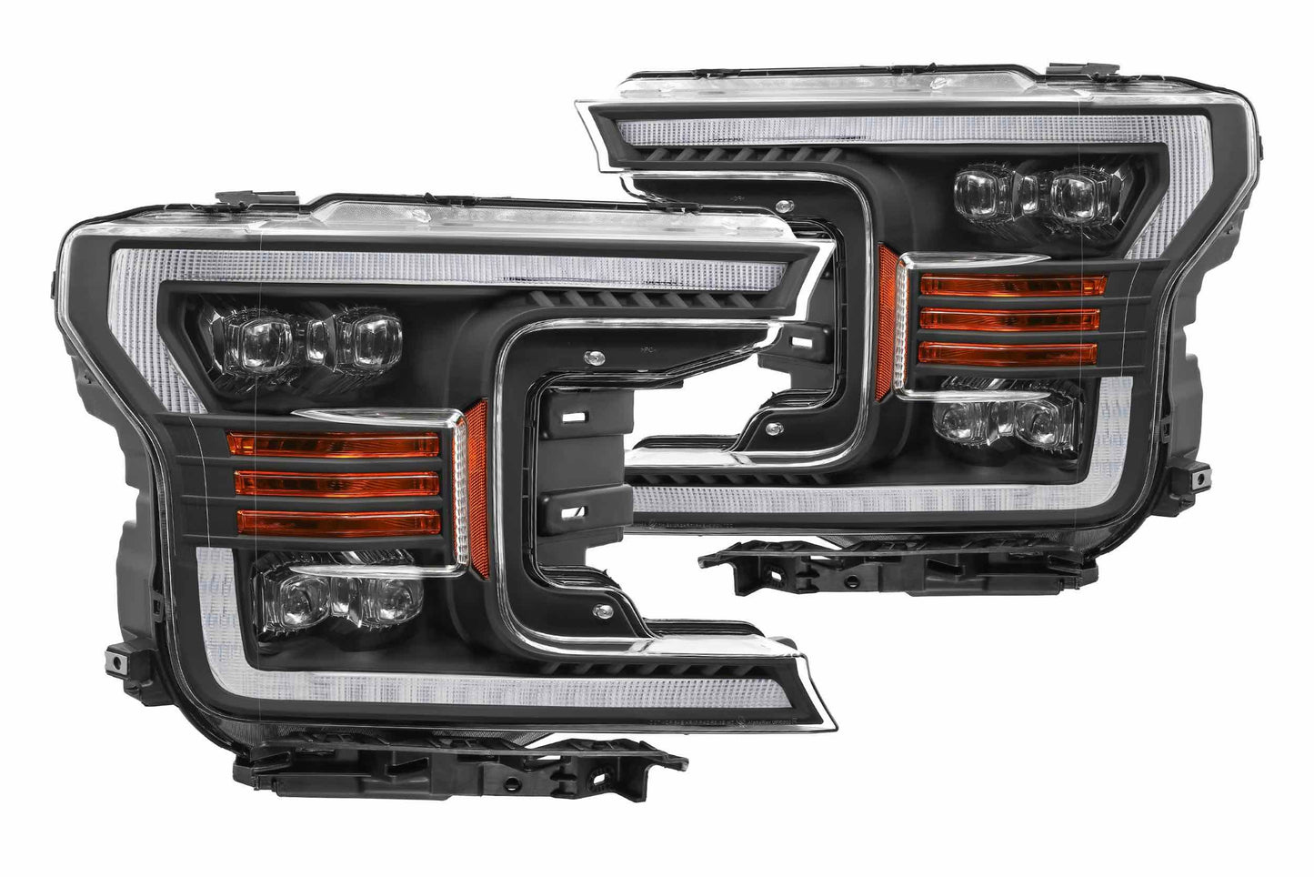 Faros delanteros LED ARex Nova: Ford F150 (18-20) - Alpha-Black (juego)