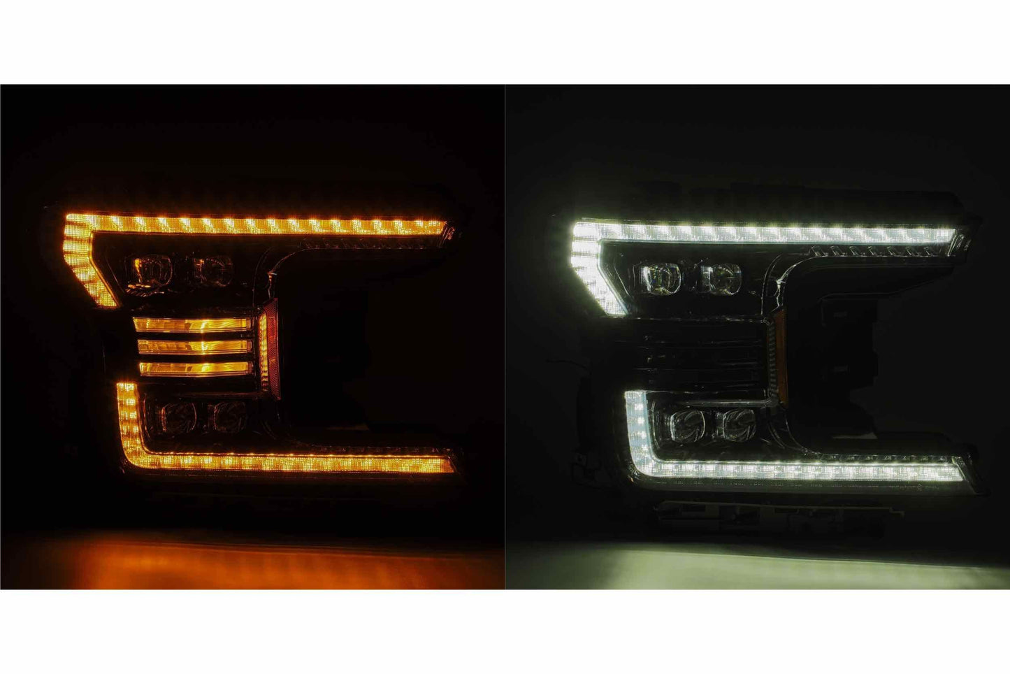 Faros delanteros LED ARex Nova: Ford F150 (18-20) - Alpha-Black (juego)