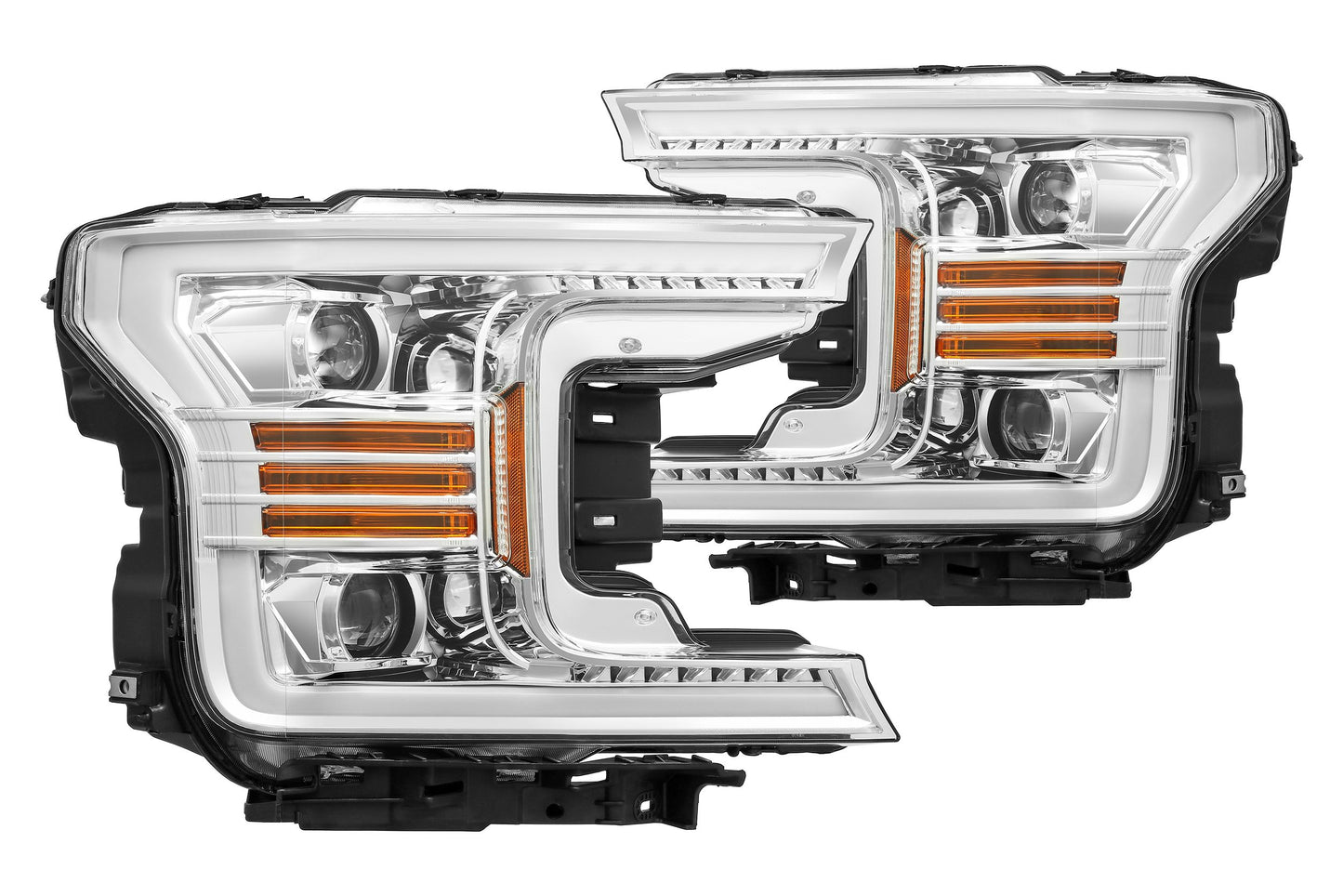 Faros delanteros halógenos ARex Pro: Ford F150 (18-20) - Negro (juego)