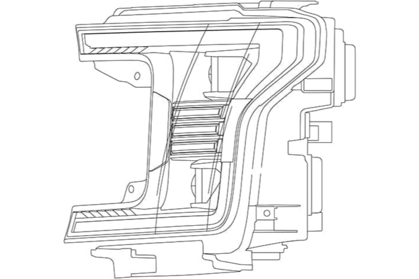 Faros halógenos ARex Pro: Ford F150 (18-20) - Negro azabache (juego)