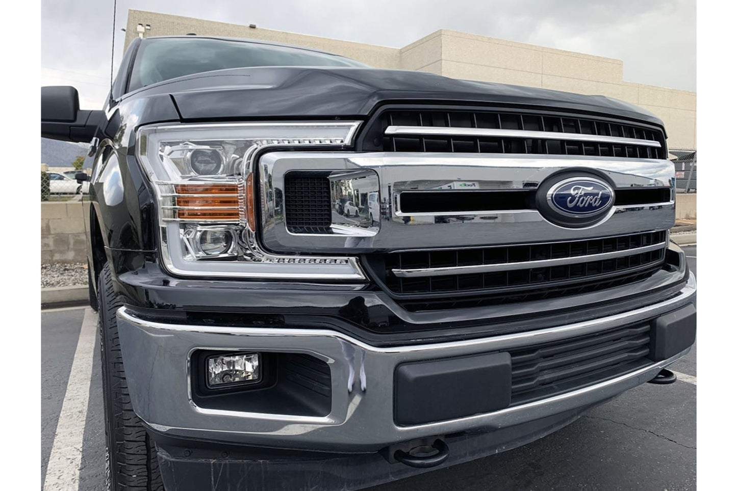 Faros delanteros halógenos ARex Pro: Ford F150 (18-20) - Negro (juego)
