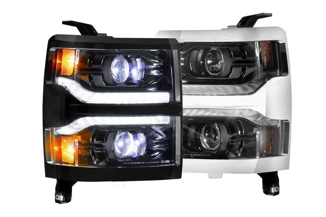 Faros LED XB: Chevrolet Silverado 1500 (14-15)