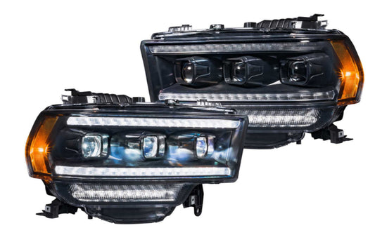 Faros LED XB: Dodge Ram HD (2019+) (par/ajustable)